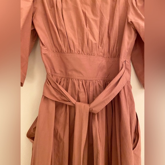 Stockholm Atelier & Other Storied Voluminous Wrap Dress - Picture 6 of 8